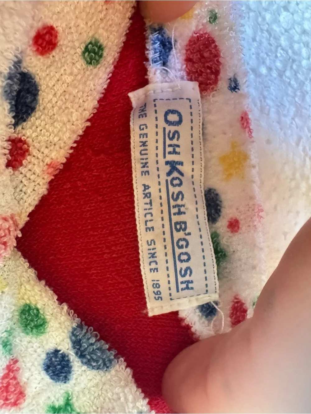 Vintage OshKosh B'Gosh Romper Large